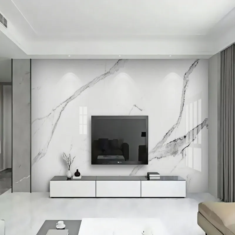 Calacatta White Backdrop TV factory