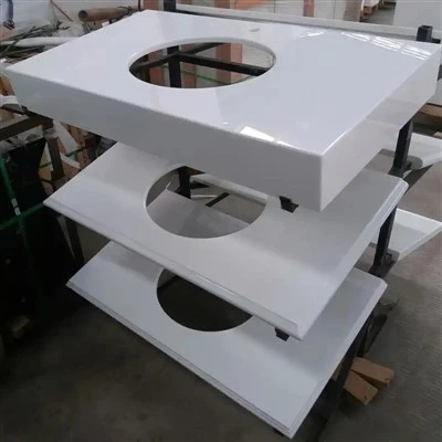 Tops Vanity Kaca Nano Corak Marmar Carrara